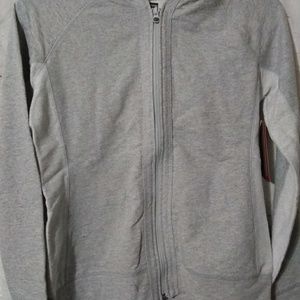 Nwt New Balance Hooded Jacket Large Gray